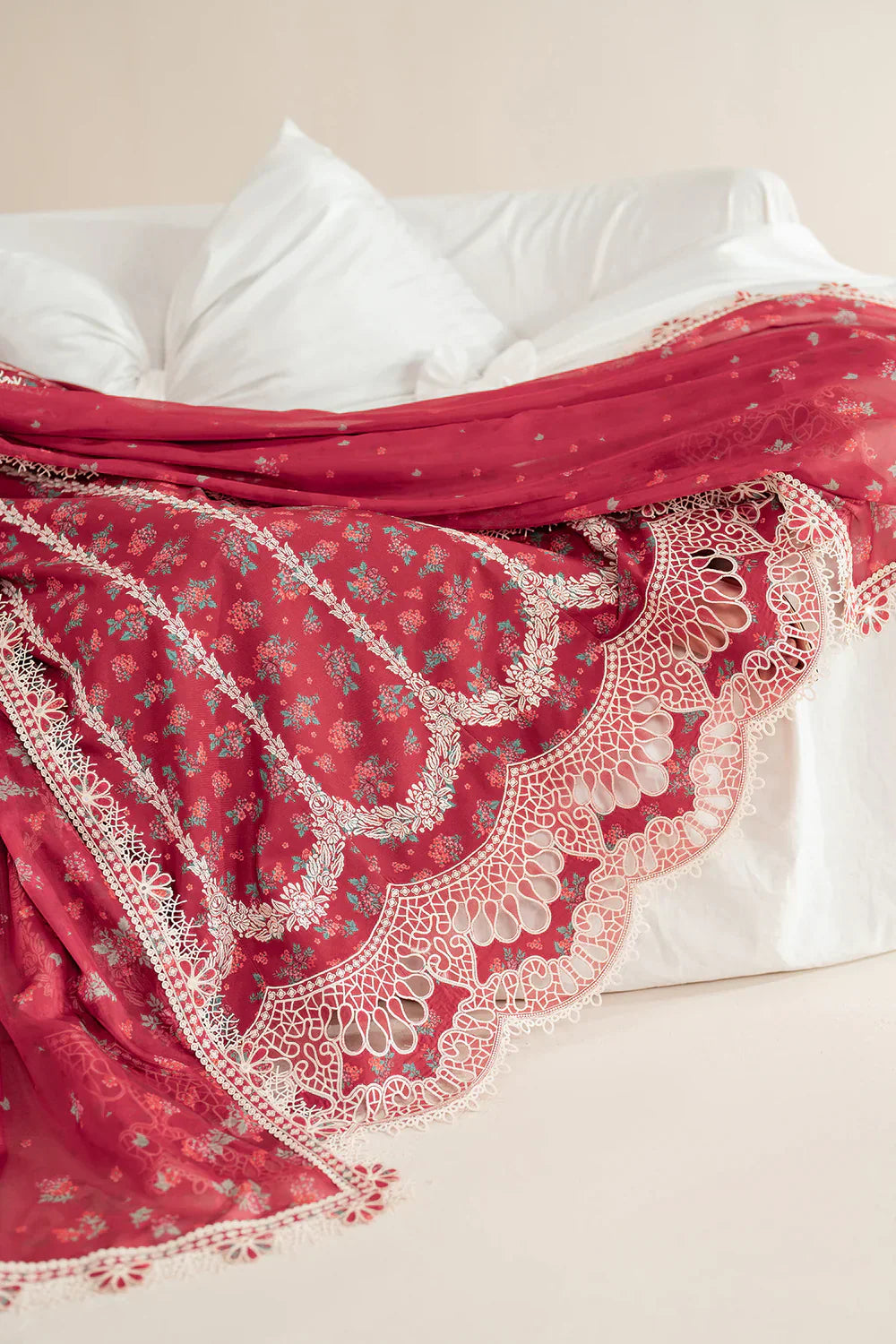 Jazmin | Iris EMBROIDERED LAWN IL'25-D08 - House Of Hania