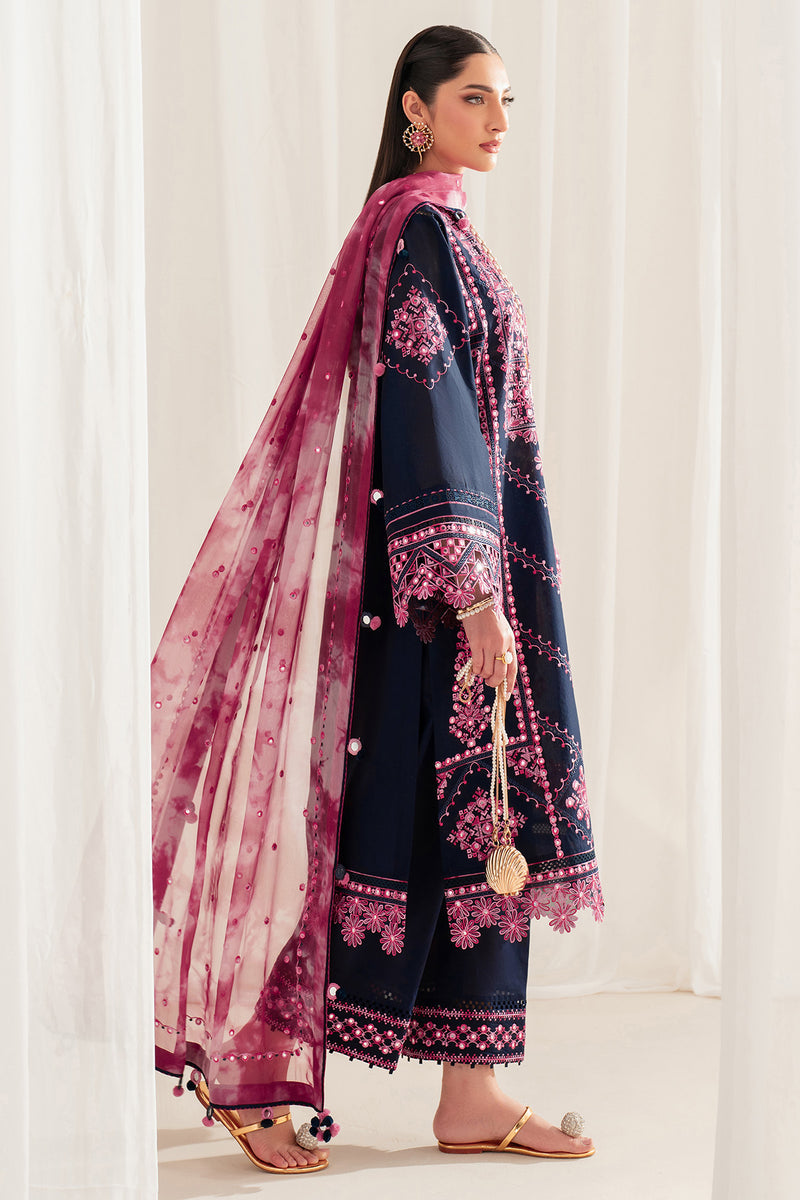 Jazmin | Iris Luxury Lawn 25 | IL'25-D01 - House Of Hania