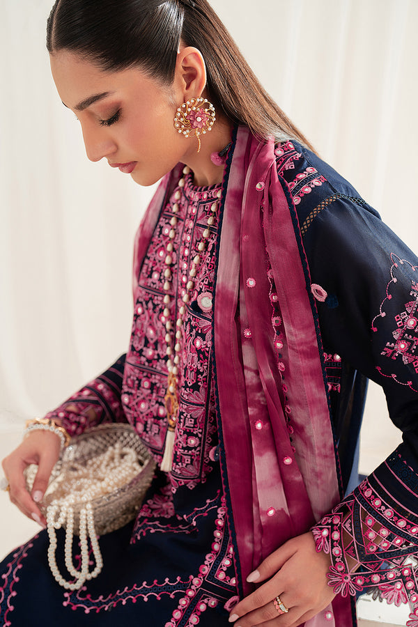 Jazmin | Iris Luxury Lawn 25 | IL'25-D01 - House Of Hania