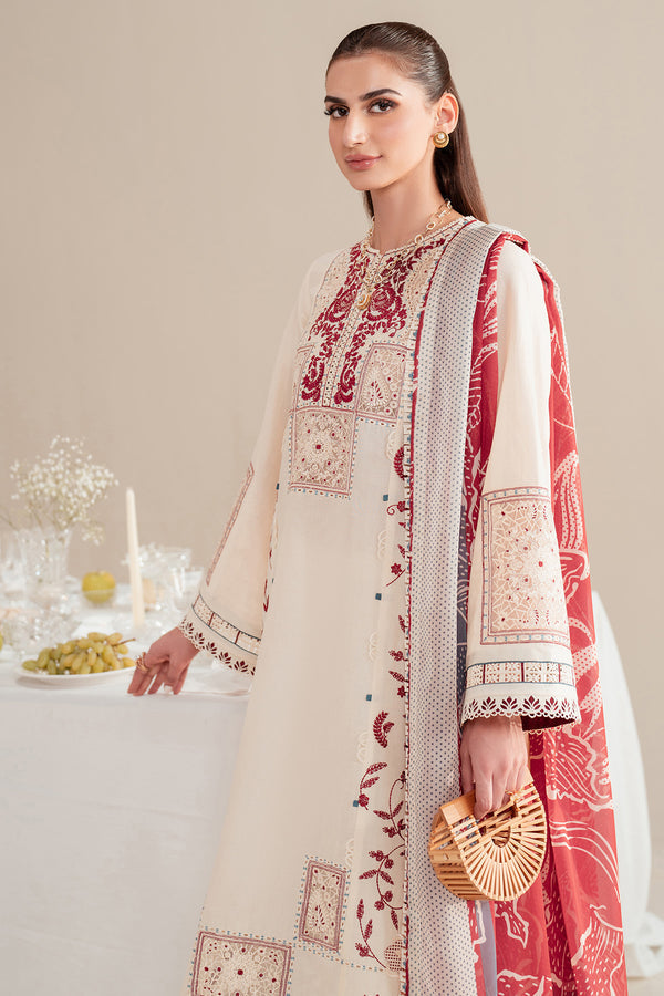 Jazmin | Iris Luxury Lawn 25 | IL'25-D02 - House Of Hania