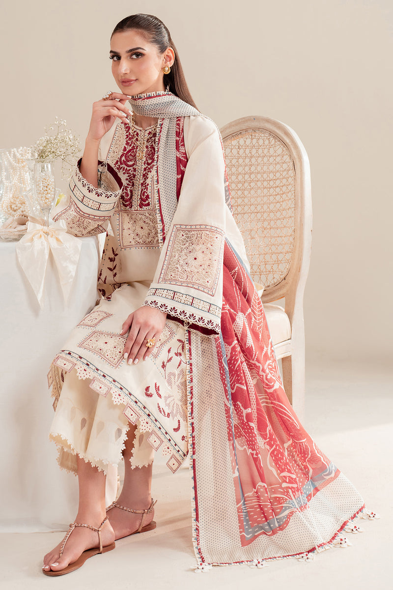 Jazmin | Iris Luxury Lawn 25 | IL'25-D02 - House Of Hania