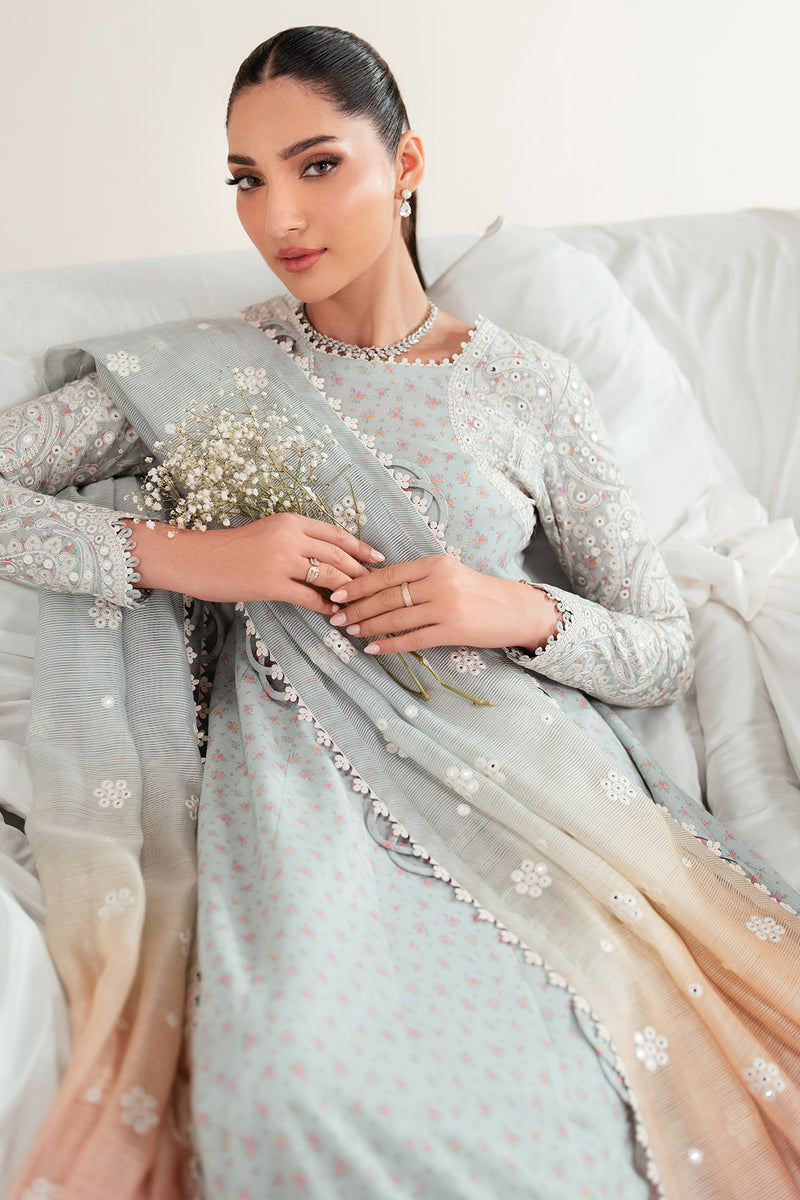 Jazmin | Iris Luxury Lawn 25 | IL'25-D04 - House Of Hania