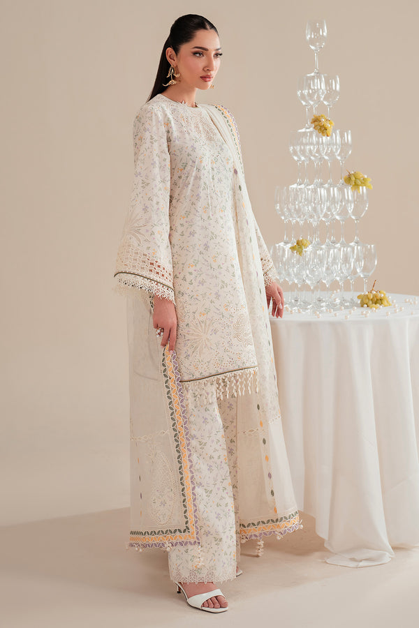 Jazmin | Iris Luxury Lawn 25 | IL'25-D09 - House Of Hania