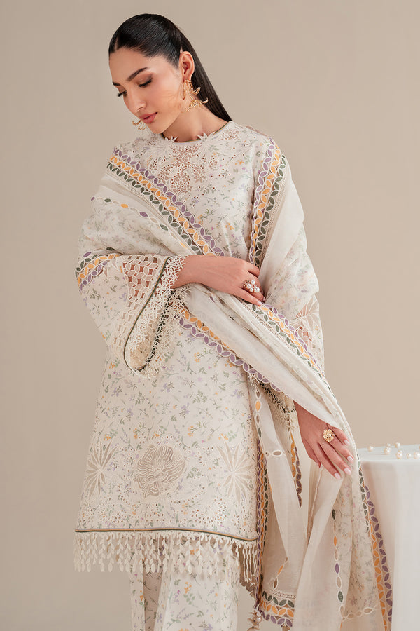 Jazmin | Iris Luxury Lawn 25 | IL'25-D09 - House Of Hania