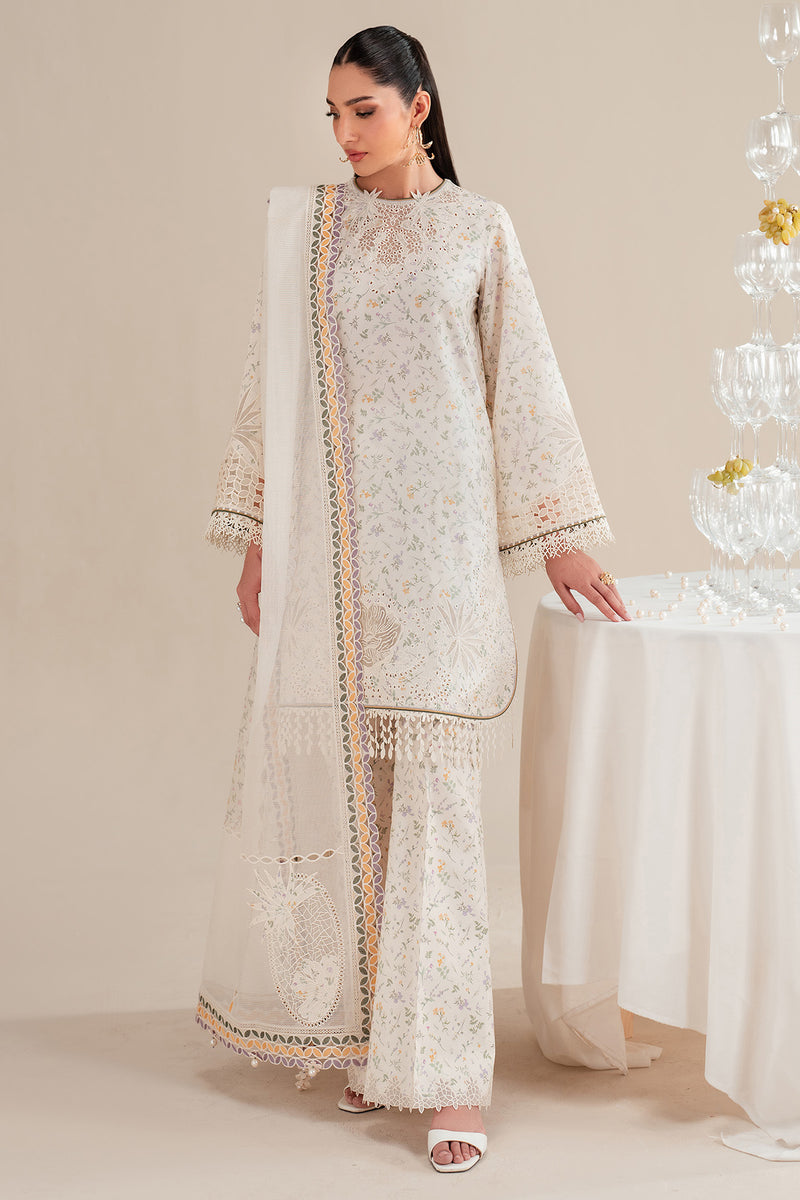 Jazmin | Iris Luxury Lawn 25 | IL'25-D09 - House Of Hania