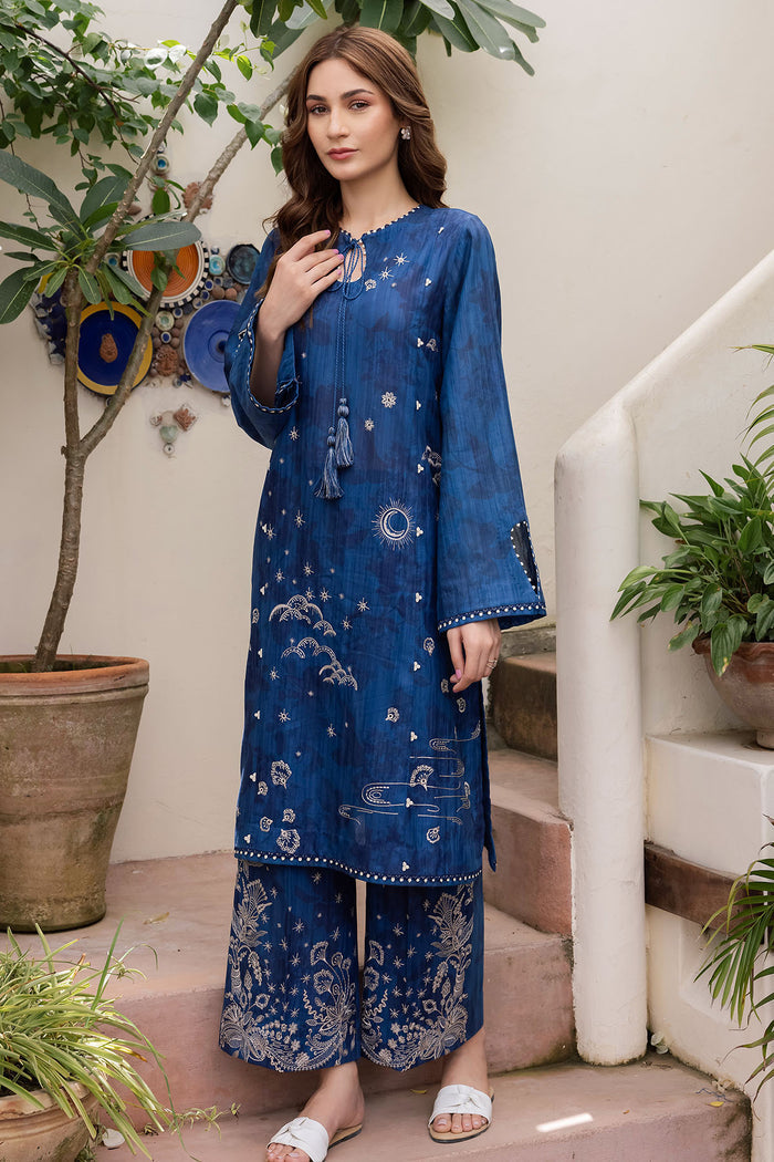 Jazmin | Ready to Wear | Slub Khaddar RTW-1002 - House Of Hania