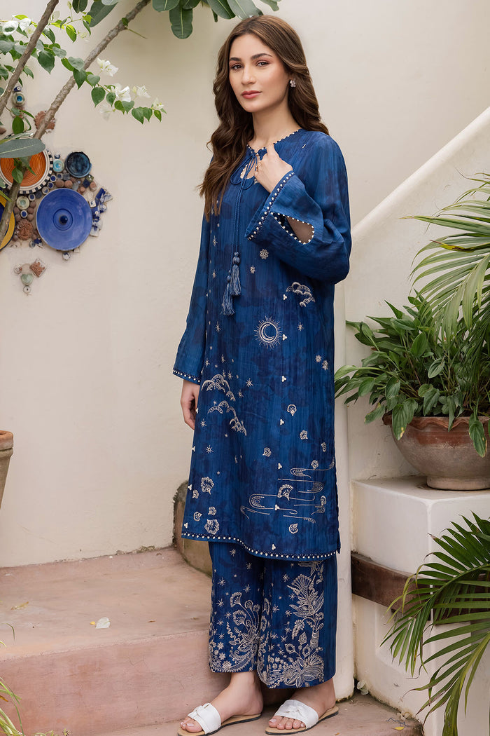 Jazmin | Ready to Wear | Slub Khaddar RTW-1002 - House Of Hania