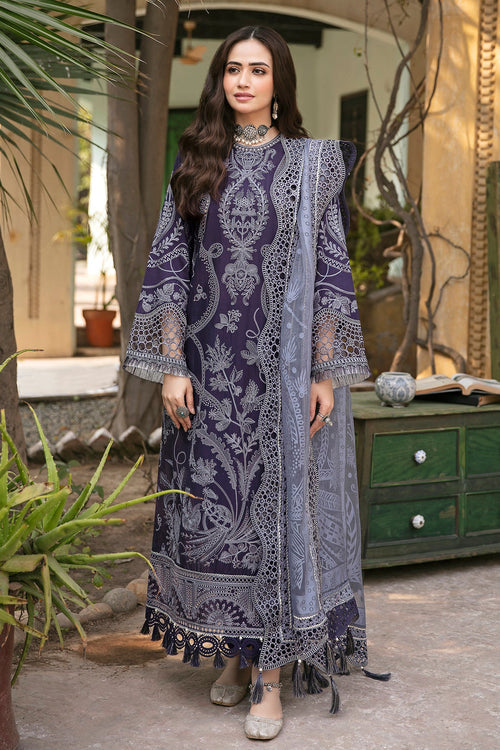 Jazmin | Shahkaar Luxury Eid Lawn SS26 | SL22-D1 - House Of Hania