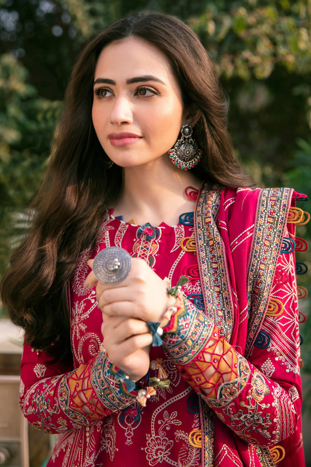 Jazmin | Shahkaar Luxury Eid Lawn SS26 | SL22-D2 - House Of Hania