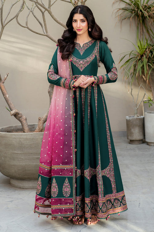 Jazmin | Shahkaar Luxury Eid Lawn SS26 | SL25-D1 - House Of Hania