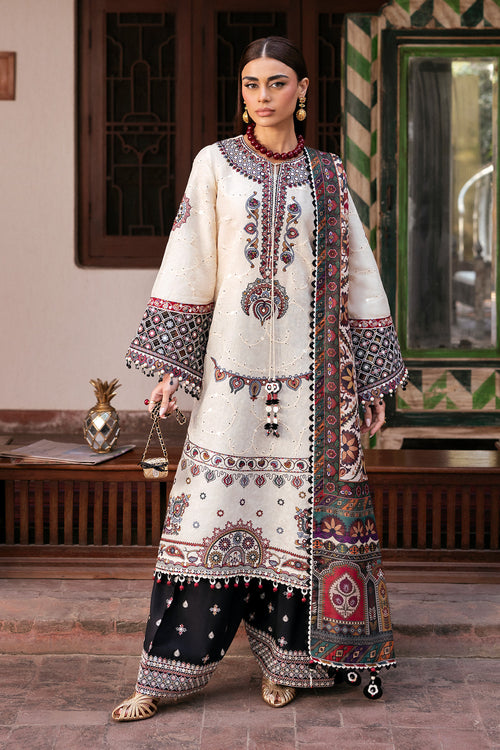 Jazmin | Shahkaar Luxury Eid Lawn SS26 | SL26-D02 - House Of Hania