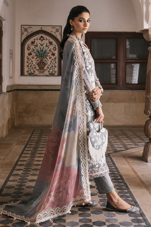 Jazmin | Shahkaar Luxury Lawn 24 | SL24-D3 - House Of Hania