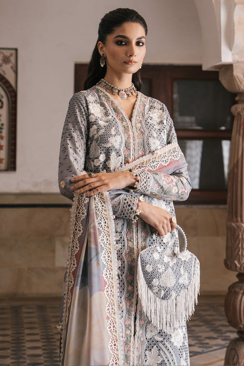 Jazmin | Shahkaar Luxury Lawn 24 | SL24-D3 - House Of Hania