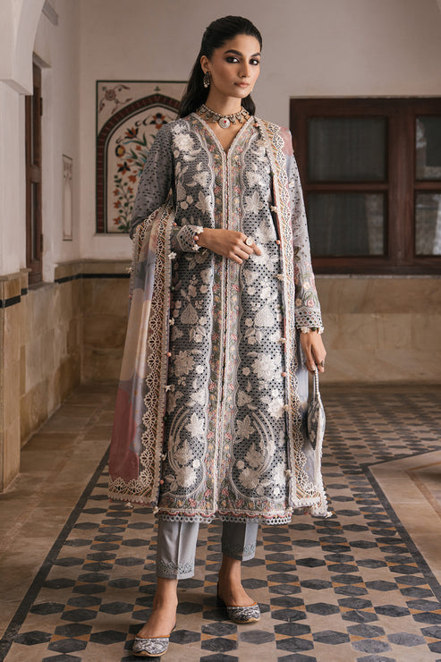 Jazmin | Shahkaar Luxury Lawn 24 | SL24-D3 - House Of Hania