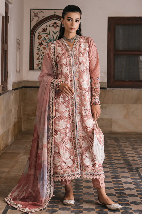 Jazmin | Shahkaar Luxury Lawn 24 | SL24-D4 - House Of Hania