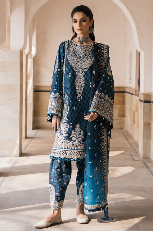 Jazmin | Shahkaar Luxury Lawn 24 | SL24-D5 - House Of Hania