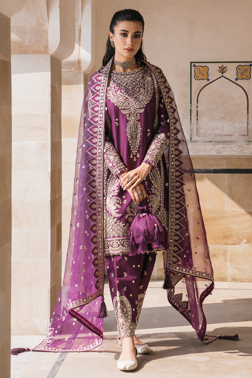 Jazmin | Shahkaar Luxury Lawn 24 | SL24-D6 - House Of Hania