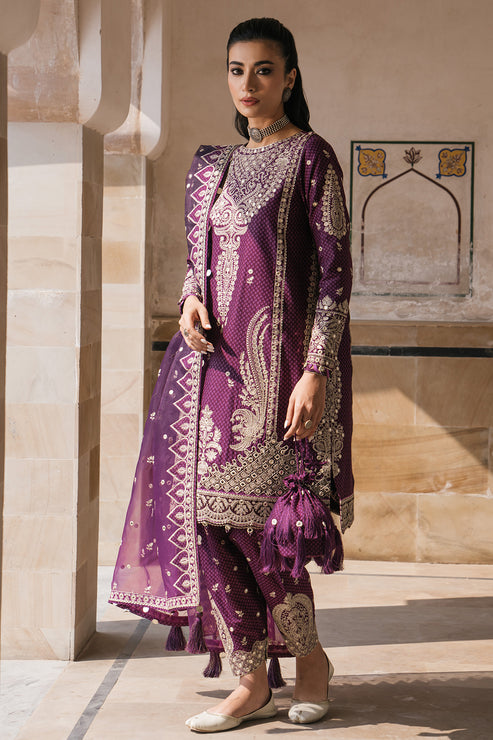 Jazmin | Shahkaar Luxury Lawn 24 | SL24-D6 - House Of Hania