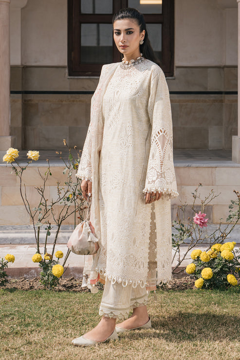 Jazmin | Shahkaar Luxury Lawn 24 | SL24-D7 - House Of Hania
