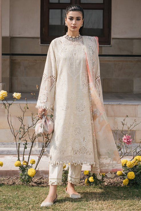 Jazmin | Shahkaar Luxury Lawn 24 | SL24-D7 - House Of Hania