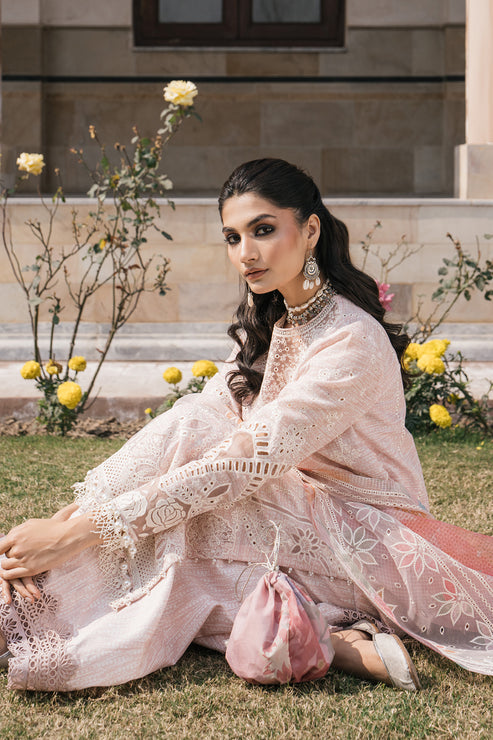 Jazmin | Shahkaar Luxury Lawn 24 | SL24-D8 - House Of Hania