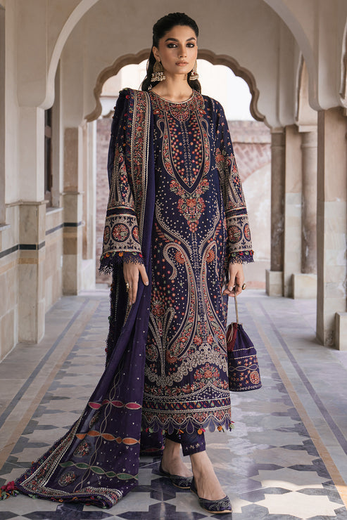 Jazmin | Shahkaar Luxury Lawn 24 | SL24-D9 - House Of Hania