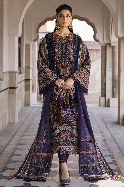 Jazmin | Shahkaar Luxury Lawn 24 | SL24-D9 - House Of Hania