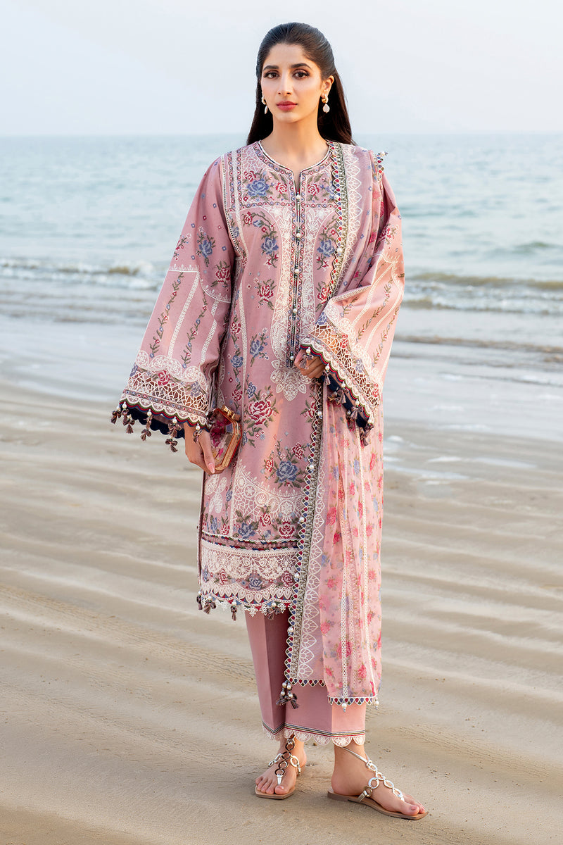 Jazmin | Shahkaar Luxury Lawn 25 | SL25-D2 - House Of Hania
