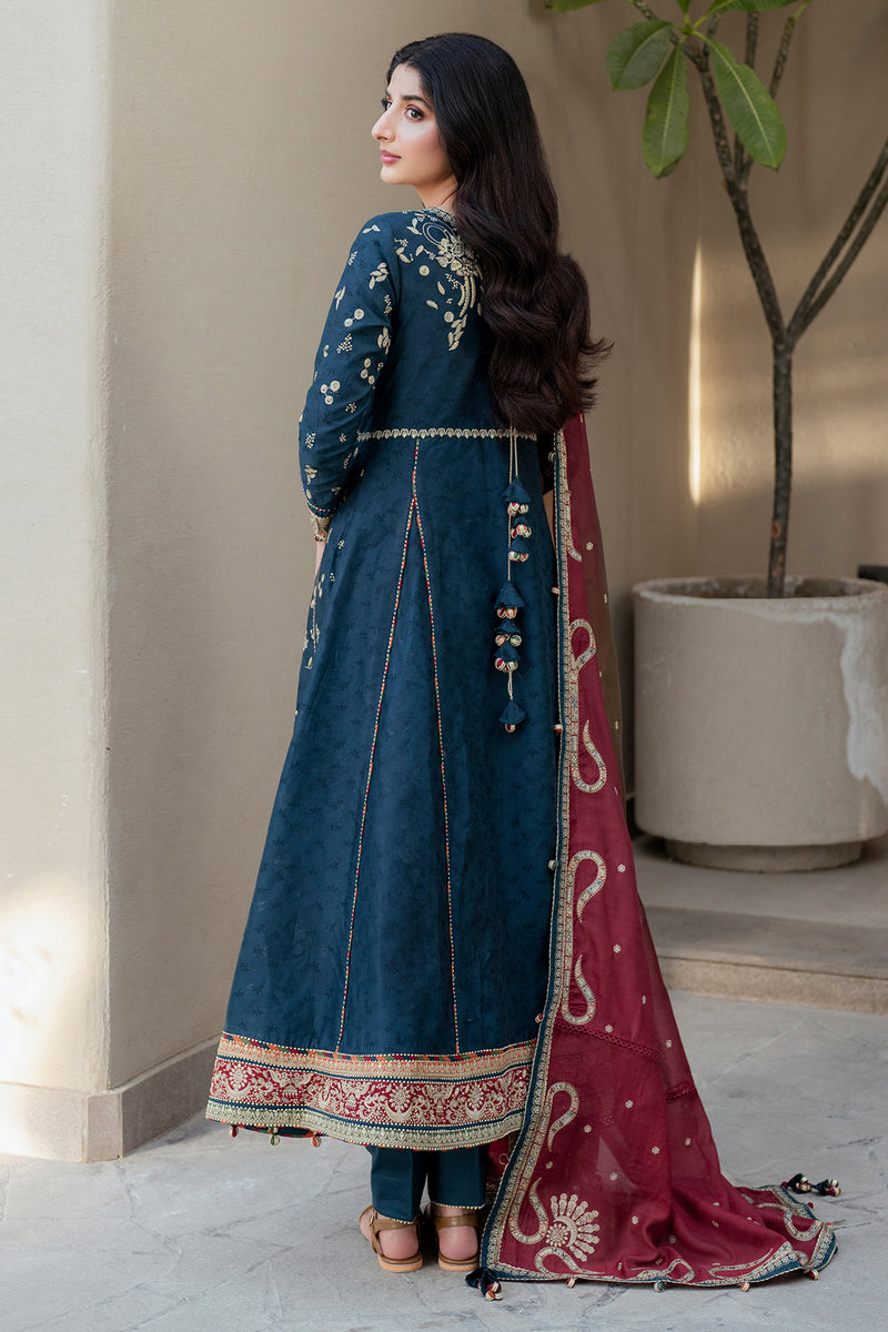 Jazmin | Shahkaar Luxury Lawn 25 | SL25-D3 - House Of Hania