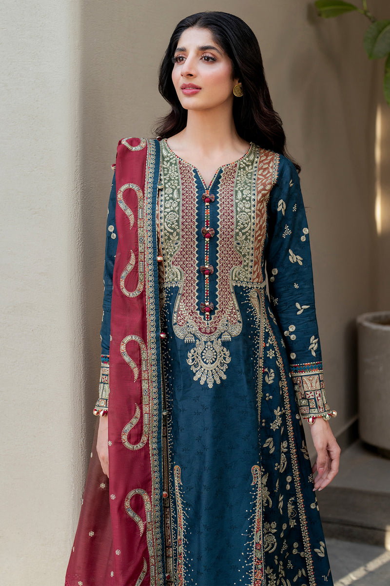 Jazmin | Shahkaar Luxury Lawn 25 | SL25-D3 - House Of Hania