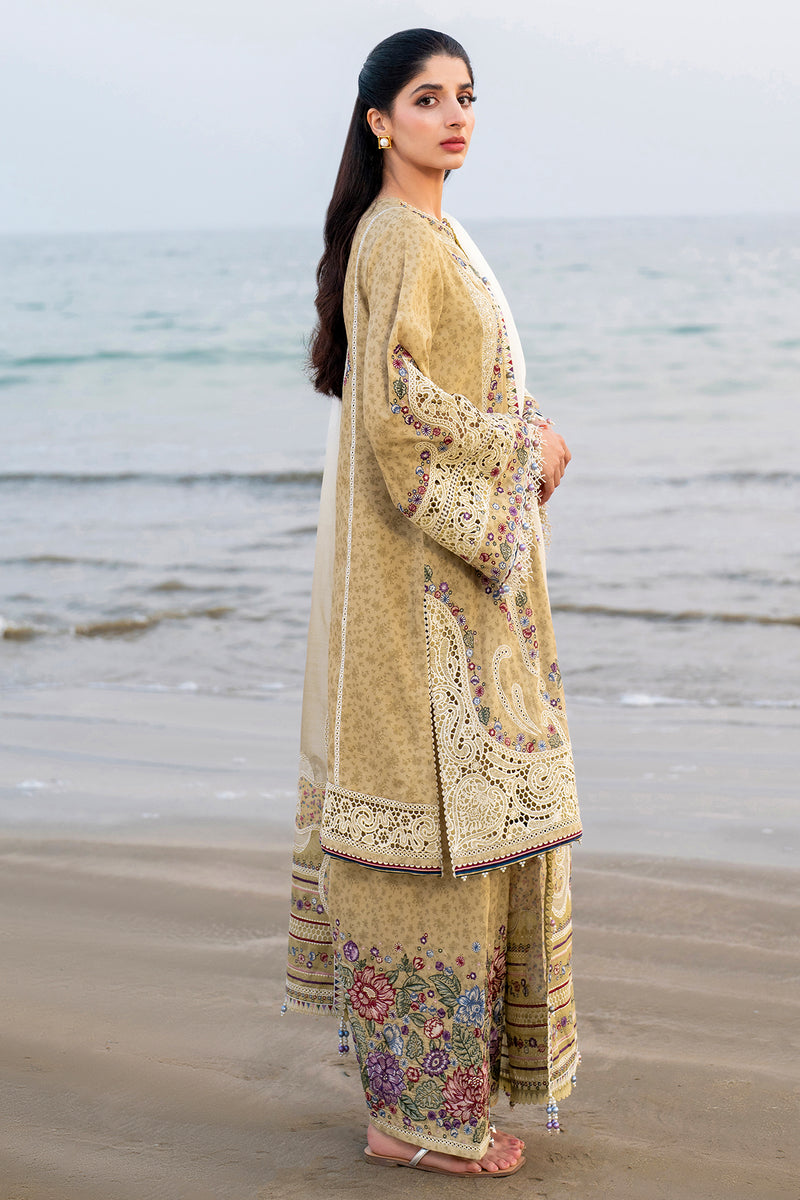 Jazmin | Shahkaar Luxury Lawn 25 | SL25-D4 - House Of Hania