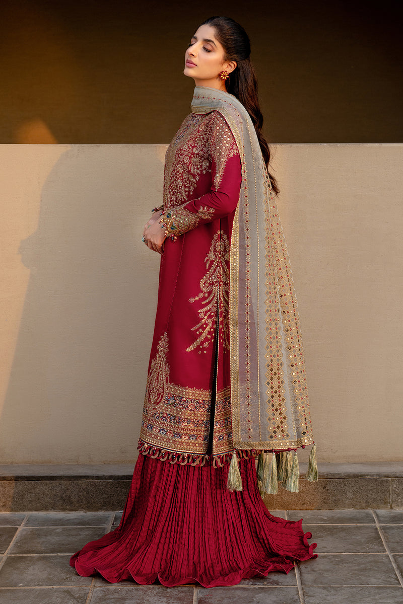 Jazmin | Shahkaar Luxury Lawn 25 | SL25-D5 - House Of Hania