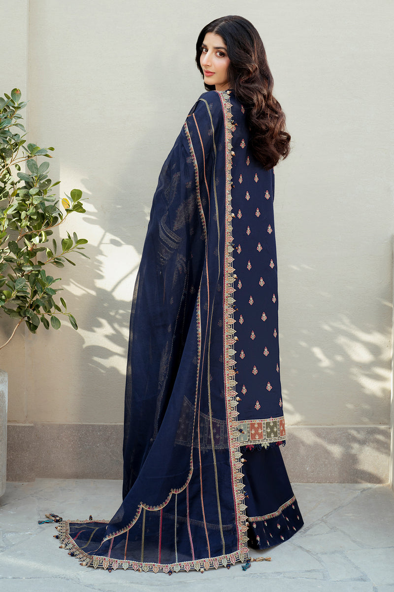 Jazmin | Shahkaar Luxury Lawn 25 | SL25-D8 - House Of Hania
