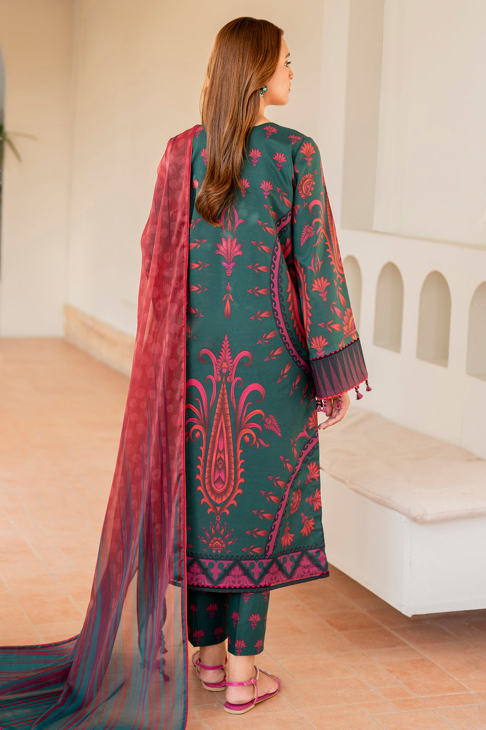 Jazmin | Summer Lawn | USE-9062 - House Of Hania