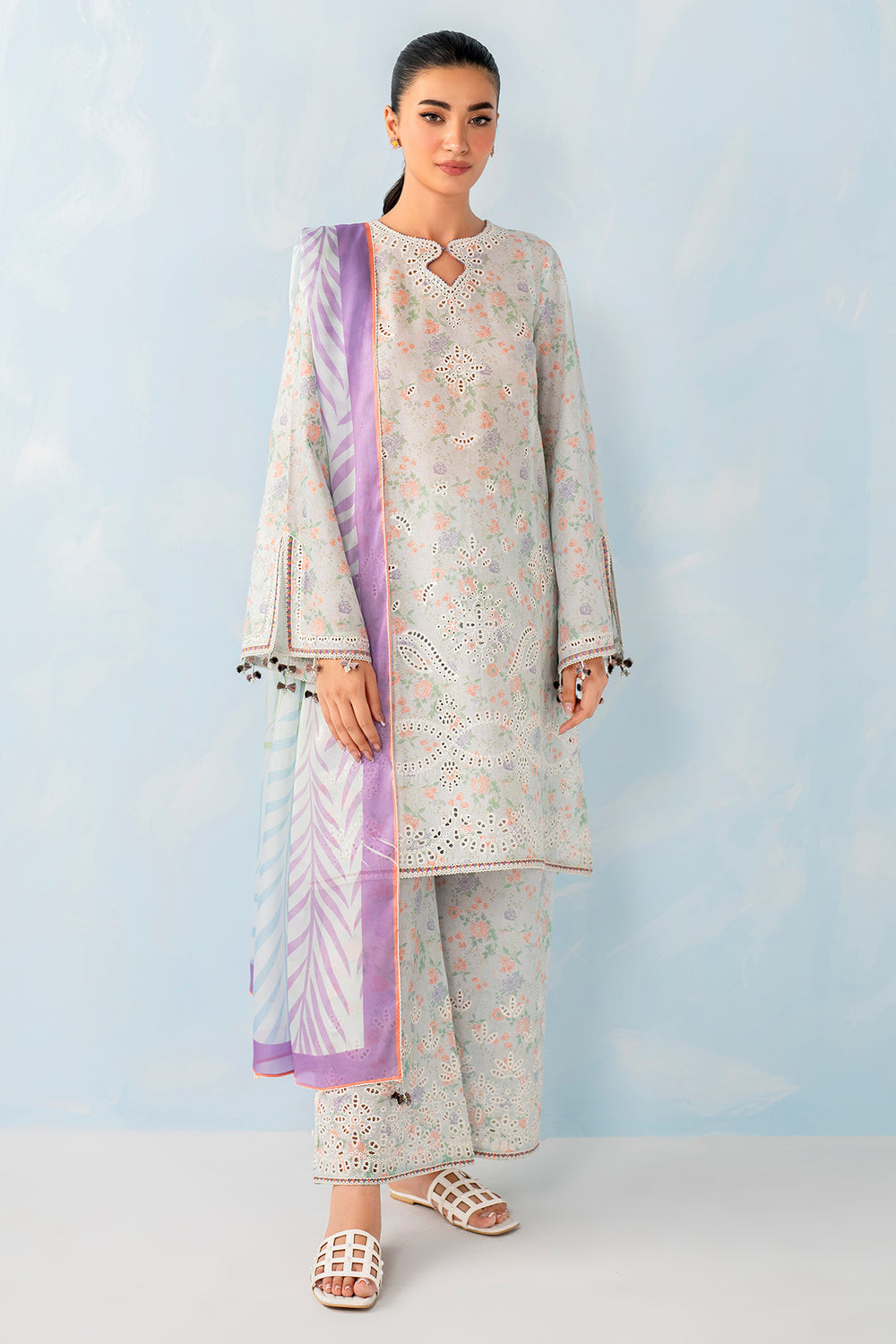 Jazmin | Summer Lawn | USE-9065 - House Of Hania