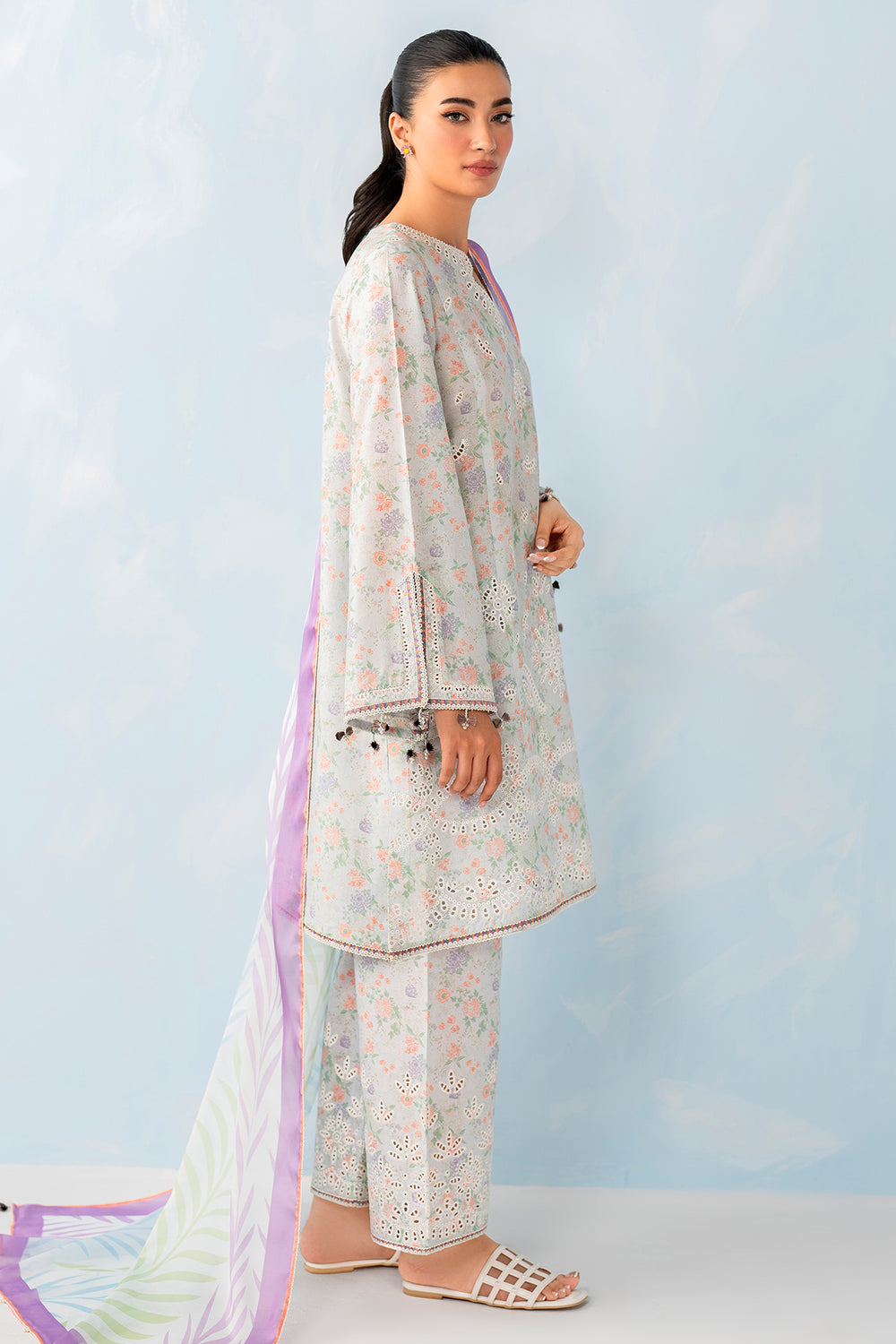 Jazmin | Summer Lawn | USE-9065 - House Of Hania