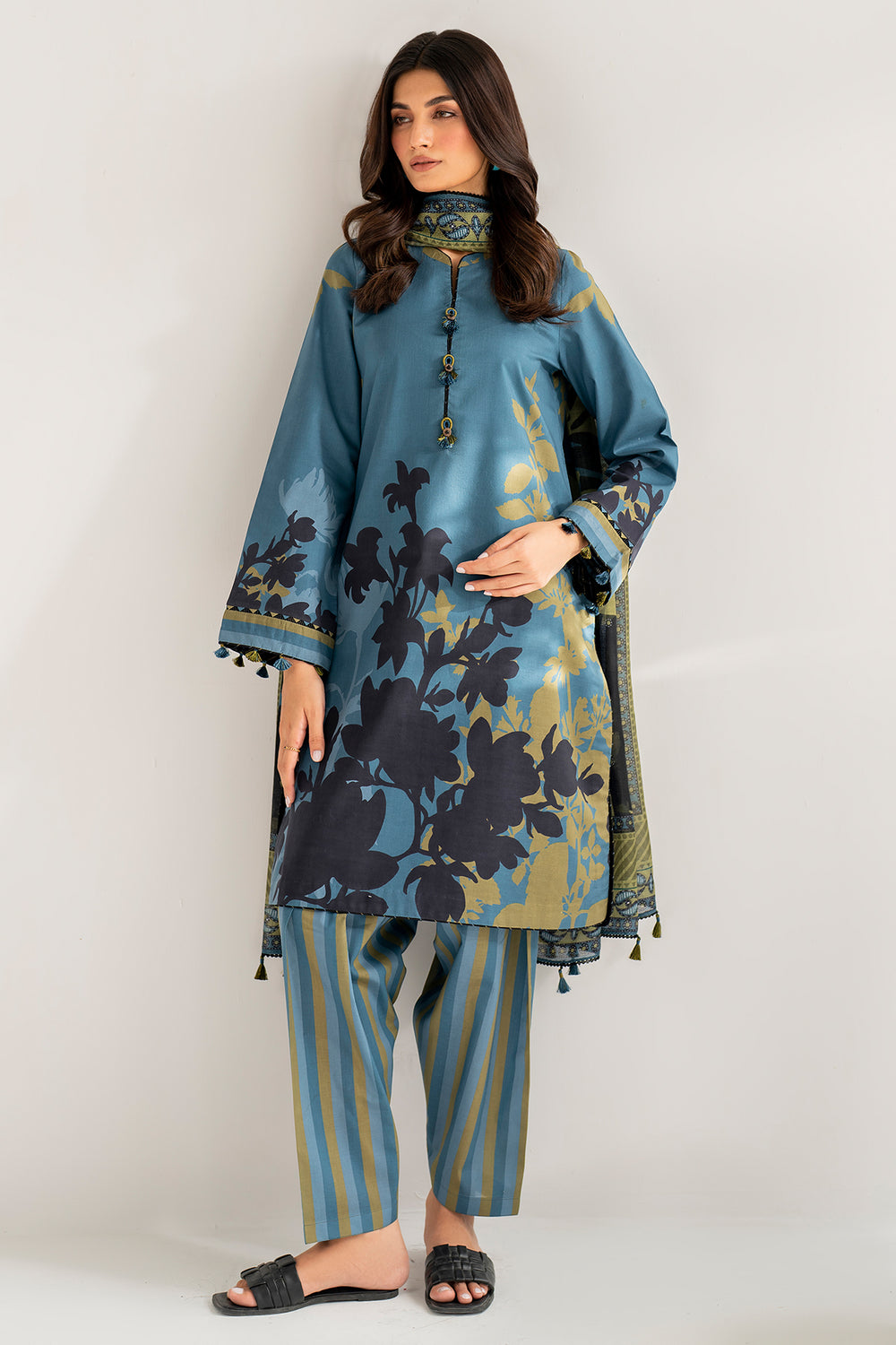 Jazmin | Summer Lawn | USE - 9072 - House Of Hania