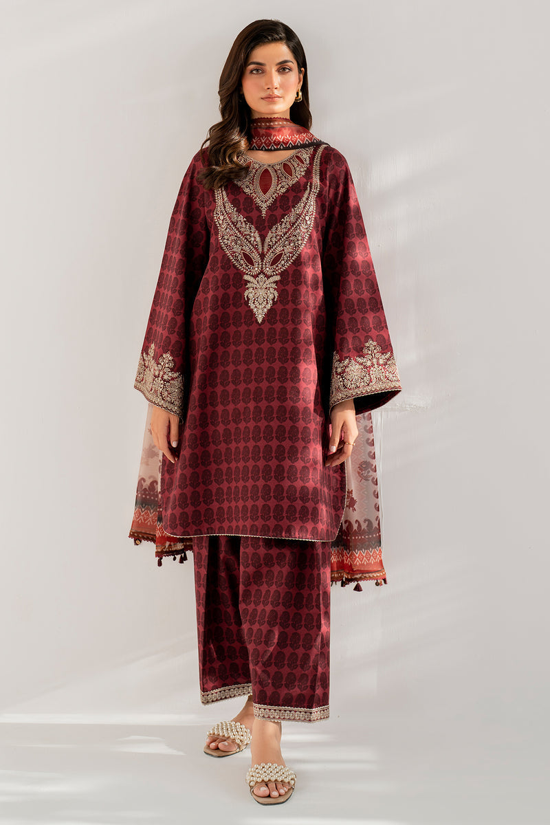 Jazmin | Summer Lawn | USE - 9077 - House Of Hania