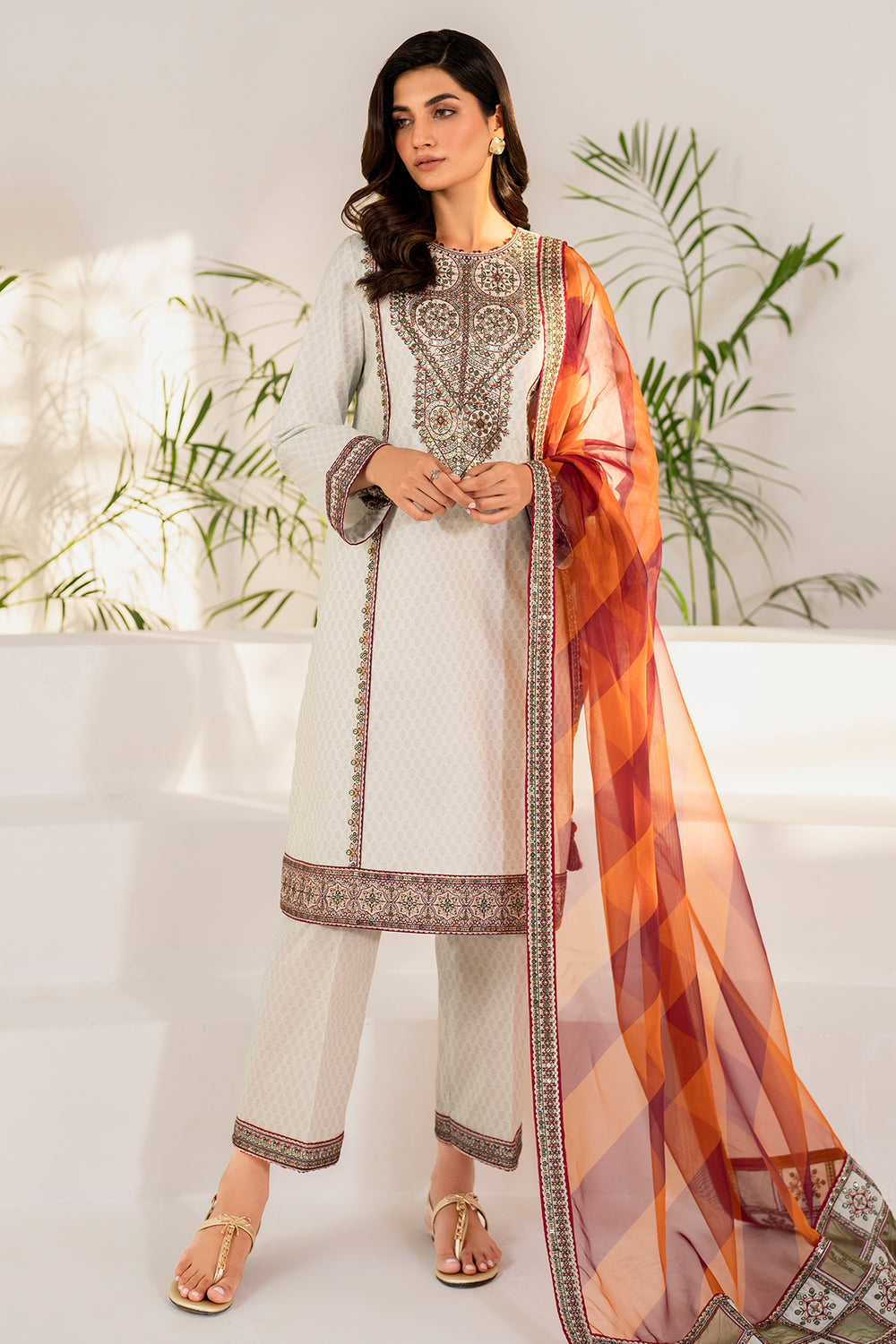 Jazmin | Summer Lawn | USE-9081 - House Of Hania