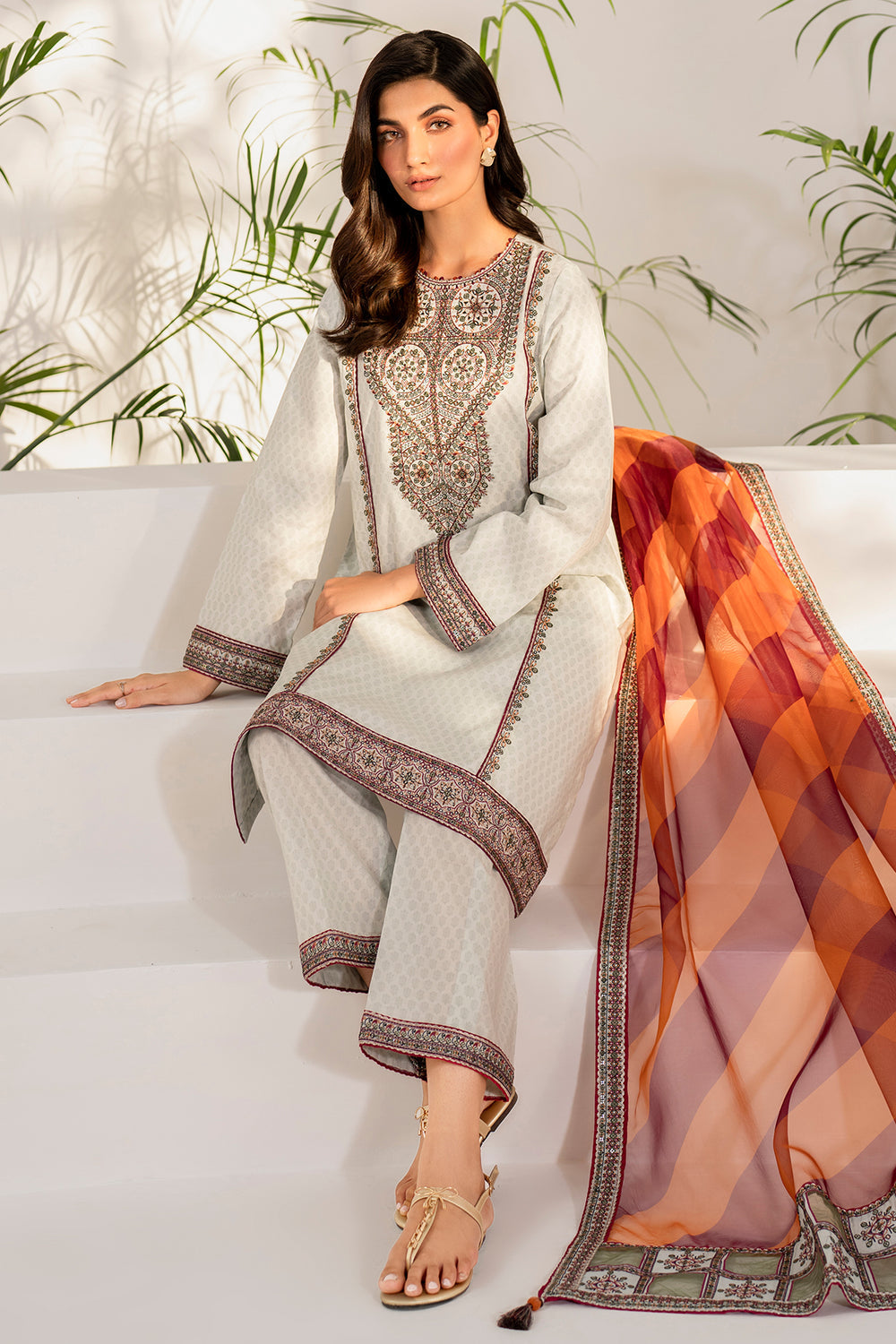 Jazmin | Summer Lawn | USE-9081 - House Of Hania