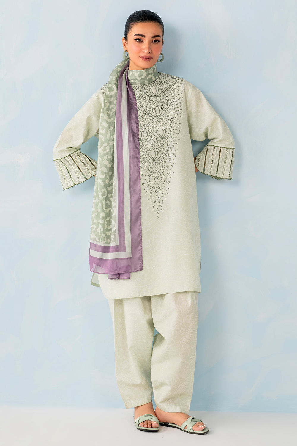 Jazmin | Summer Lawn | USE-9083 - House Of Hania