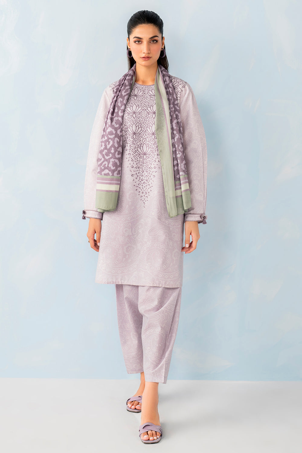 Jazmin | Summer Lawn | USE-9084 - House Of Hania