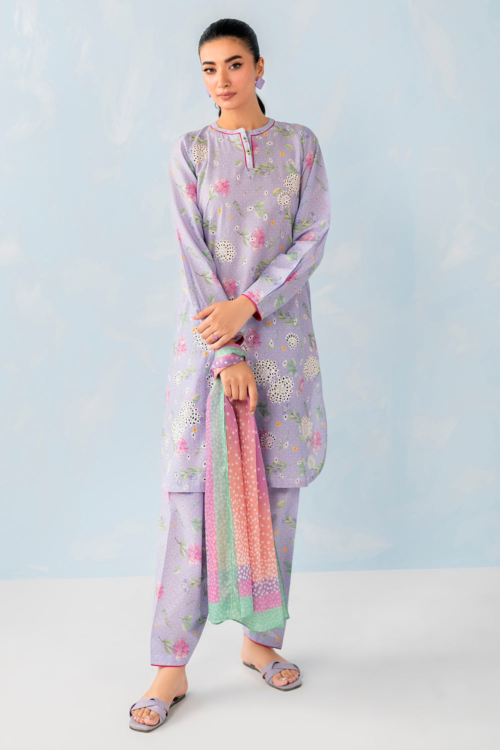 Jazmin | Summer Lawn | USE-9086 - House Of Hania