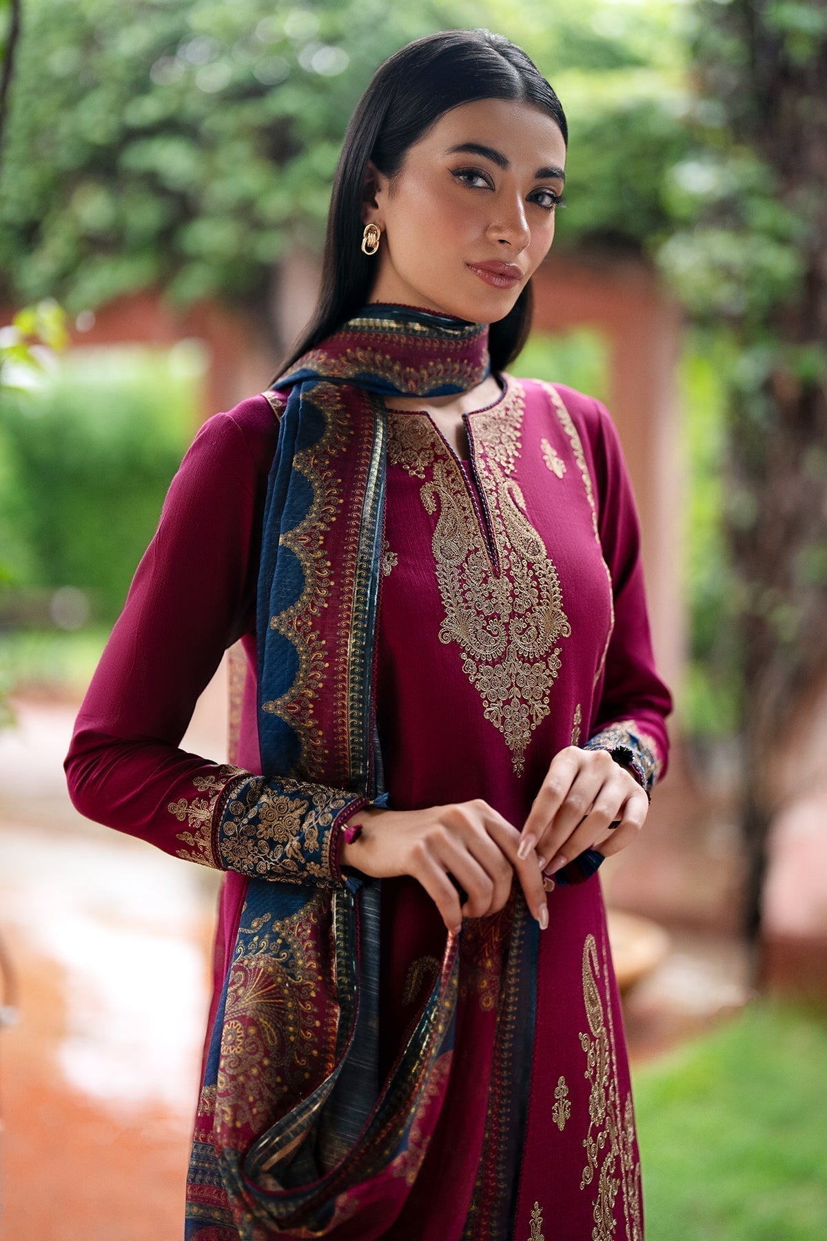 Jazmin | Winter Edition 24 | KHADDAR UW-0069 - House Of Hania