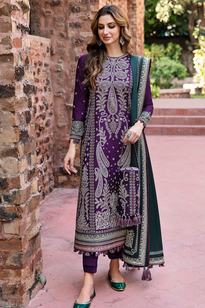 Jazmin | Winter Edition 24 | SLUB KHADDAR-DW23-D4 - House Of Hania
