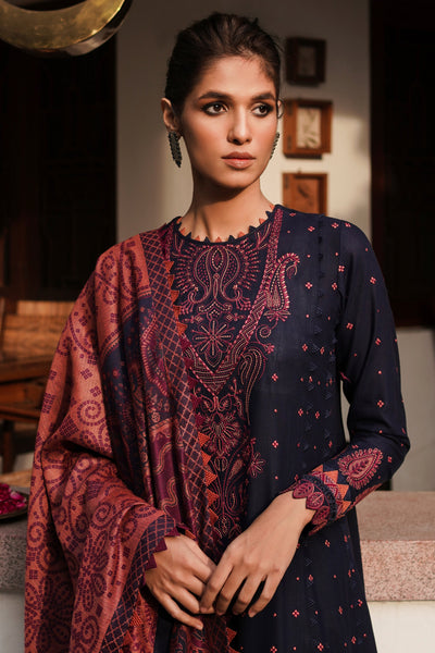 Jazmin | Winter Edition 24 | SLUB KHADDAR UW-0074 - House Of Hania