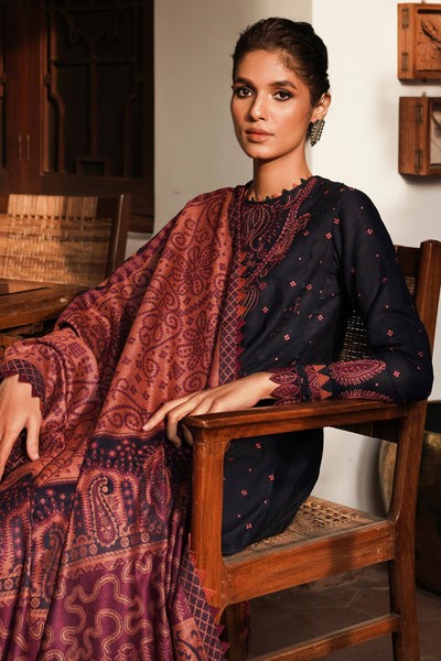 Jazmin | Winter Edition 24 | SLUB KHADDAR UW-0074 - House Of Hania
