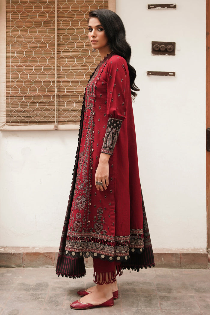 Jazmin | Winter Edition 24 | SLUB KHADDAR UW-0075 - House Of Hania