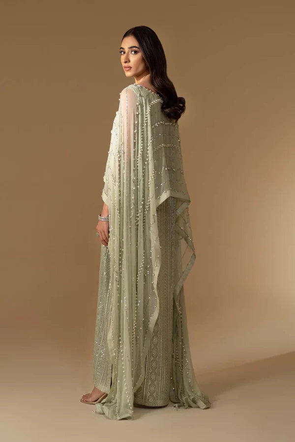 Jeem | Luxury Pret | MIA MINT GREEN - House Of Hania