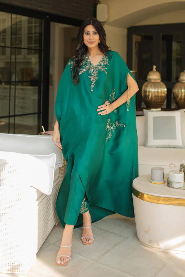 Jeem | Luxury Pret | SIA GREEN - House Of Hania
